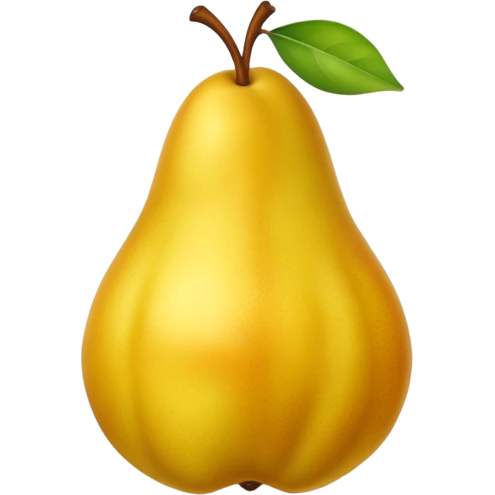 yellow pear emoji