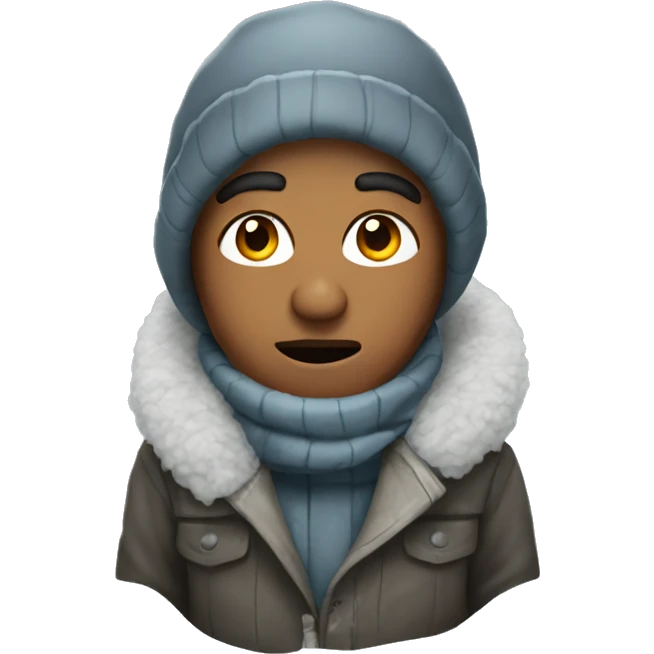 Cold outside emoji