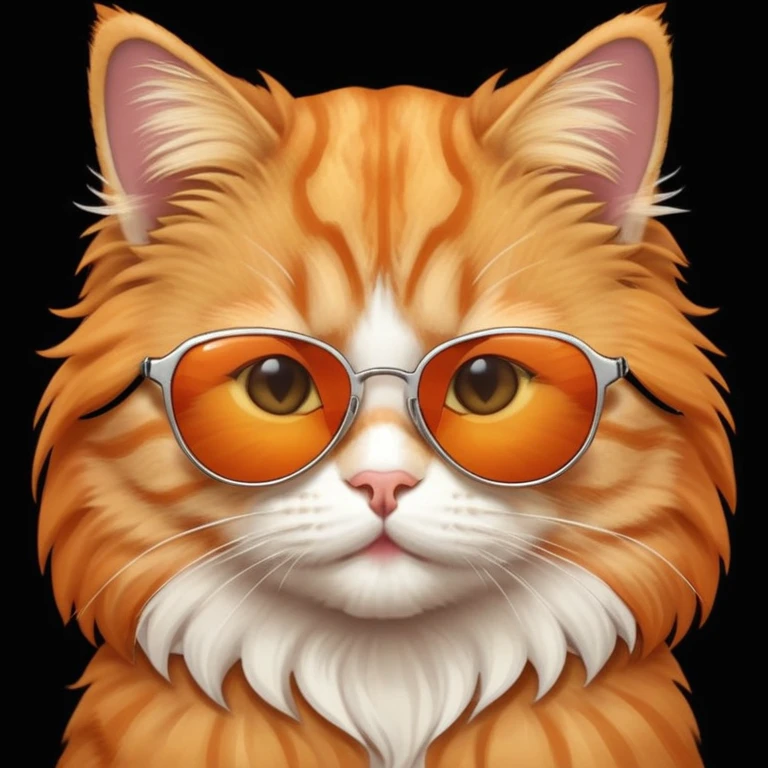 Cat wearing sunglasses emoji