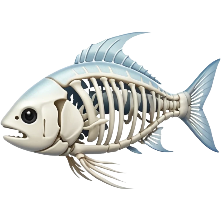fish skeleton emoji