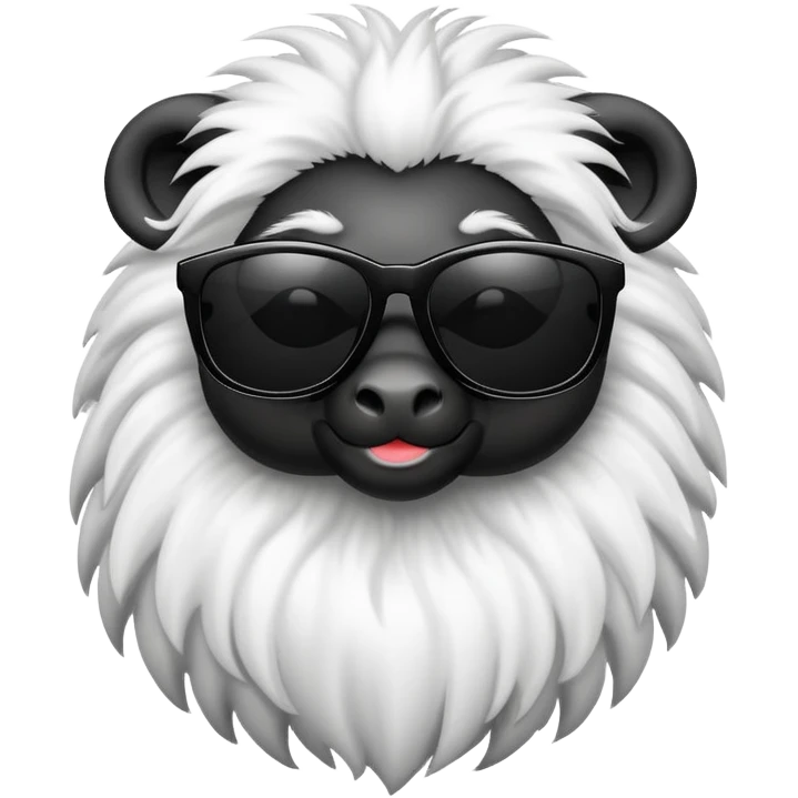 gnu with big sunglasses emoji