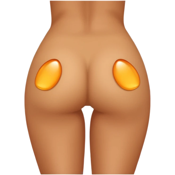 Woman butt emoji
