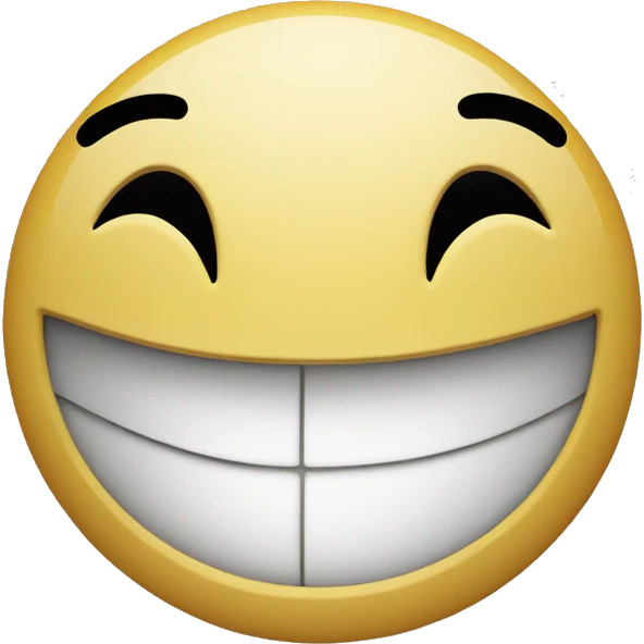 Smiley face half down emoji
