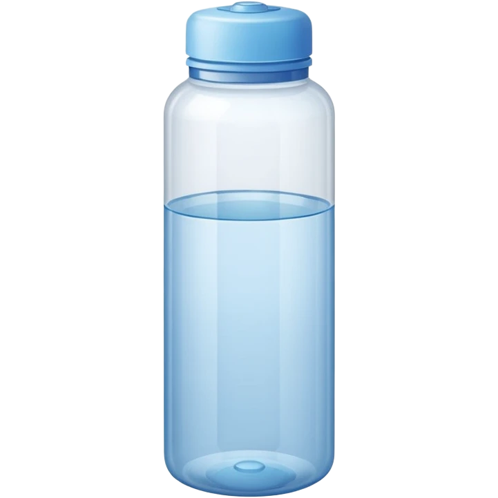 plastic water bottle emoji
