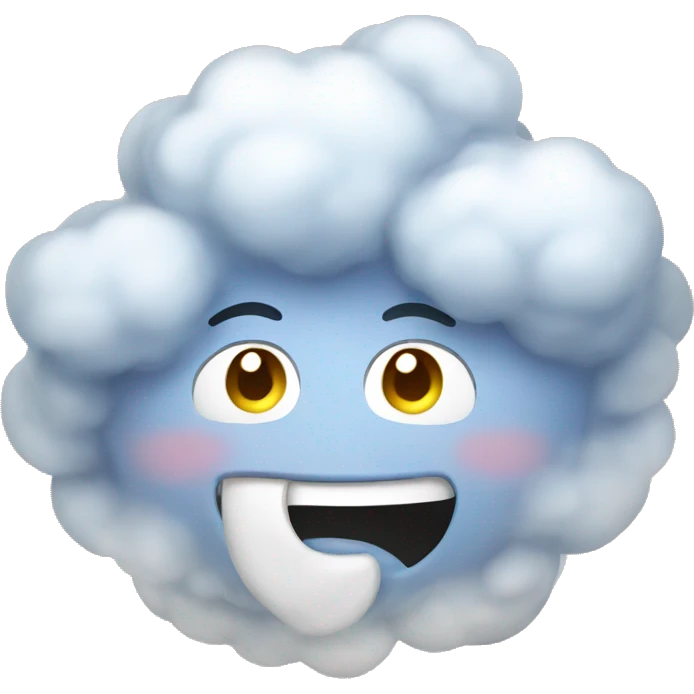 Nube emoji