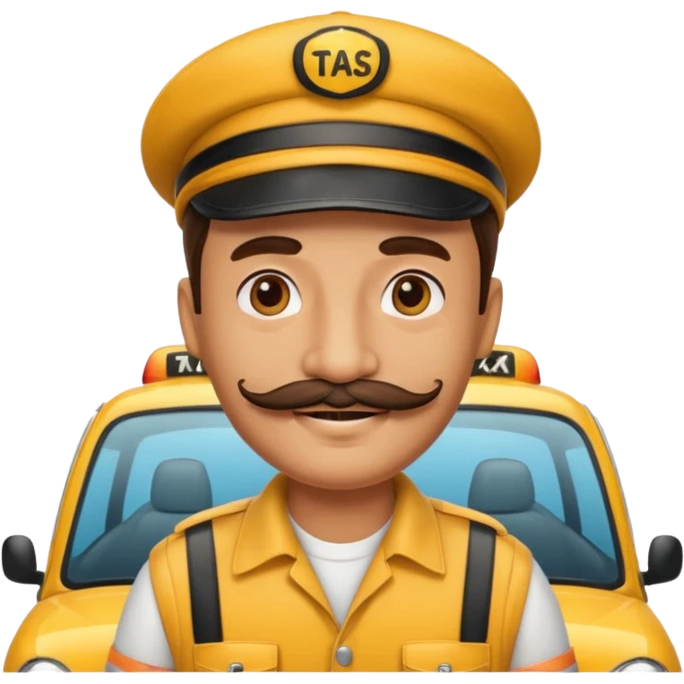  taxi driver emoji