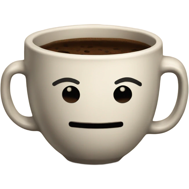 Old, dirty Coffee cup that has “spare change” written in marker on it  emoji