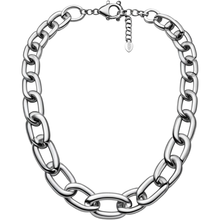 Prada chain necklace emoji