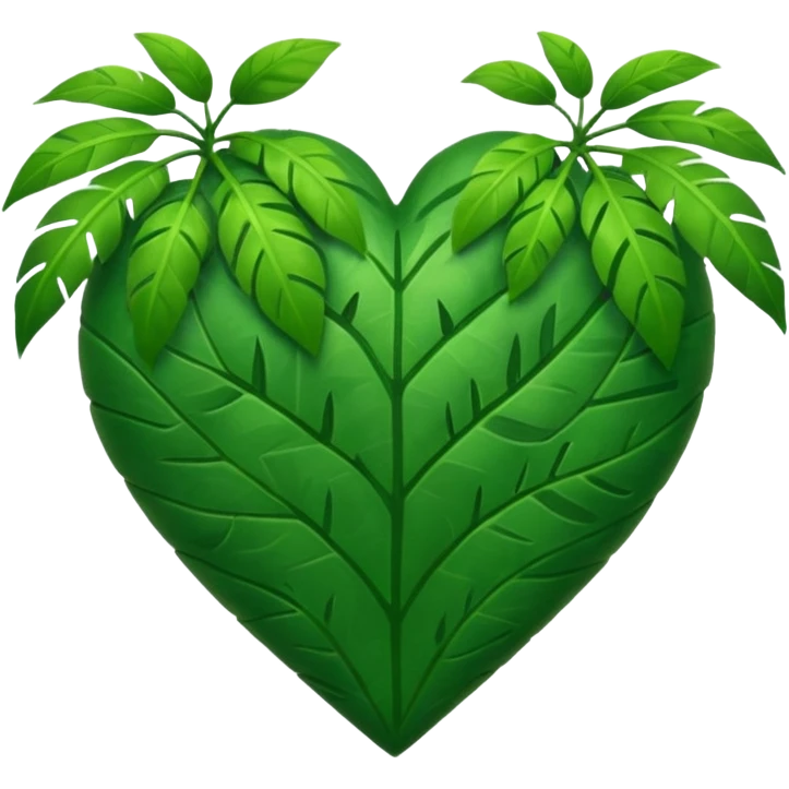 jungle-themed heart emoji