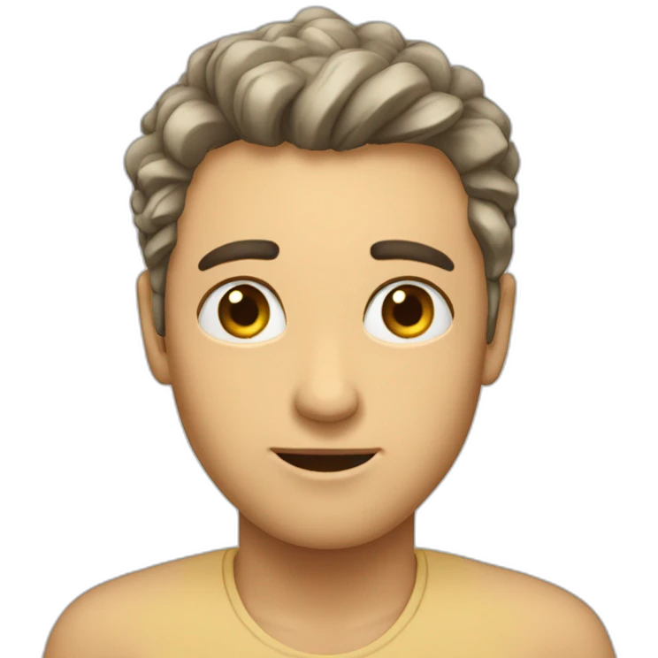 Emoji Cara de yo no pude hacer nada  emoji