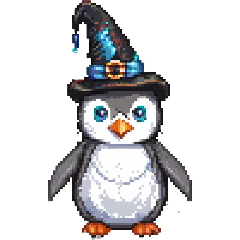 penguin wizard emoji