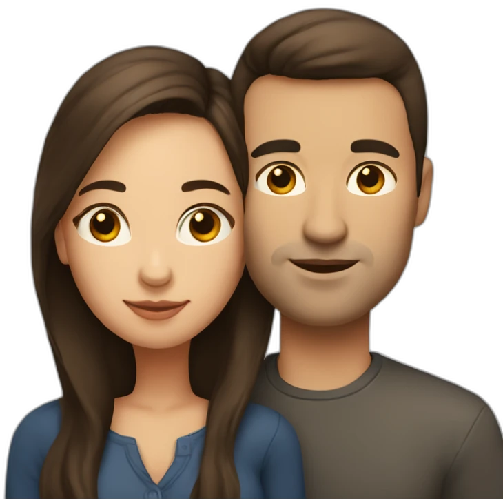 a-shaved-man-with-short-length-dark-hair-kissing-a-woman-with-long-brown-hair emoji