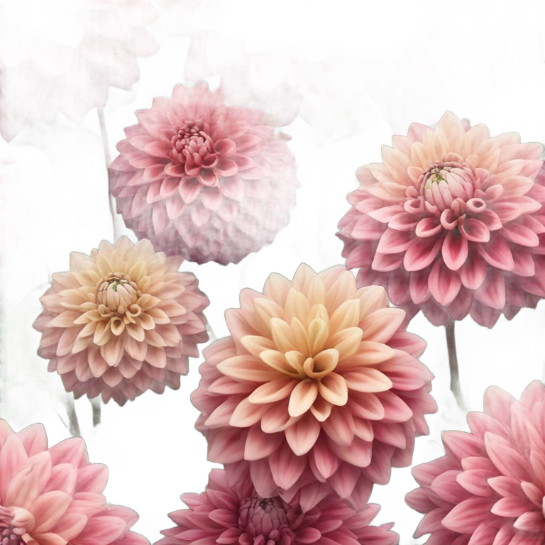 Dahlias  emoji