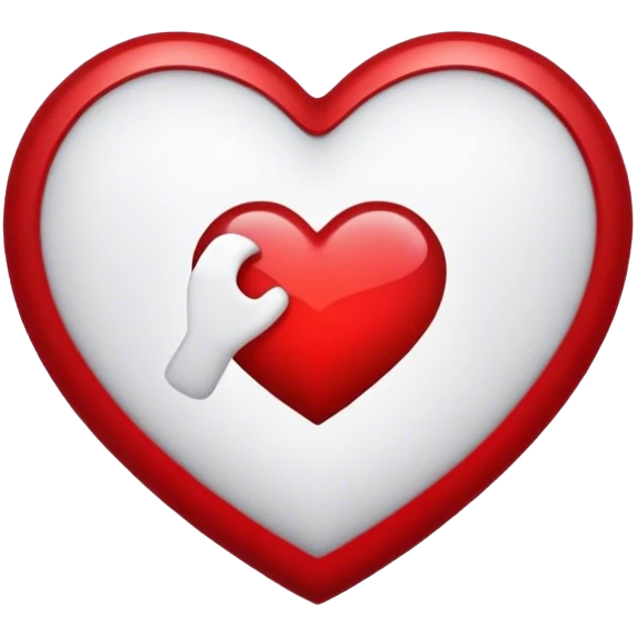crimson heart emoji