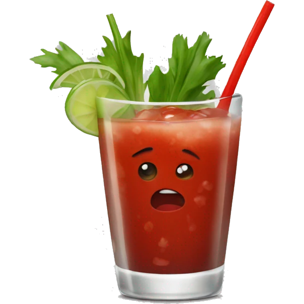 Bloody Mary drink emoji
