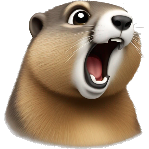 Marmot cursing  emoji