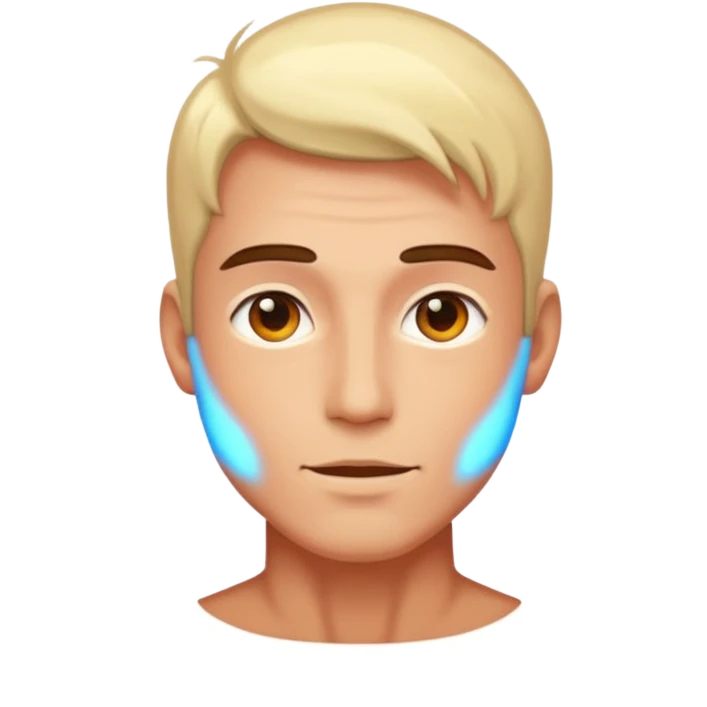 A man with aura emoji