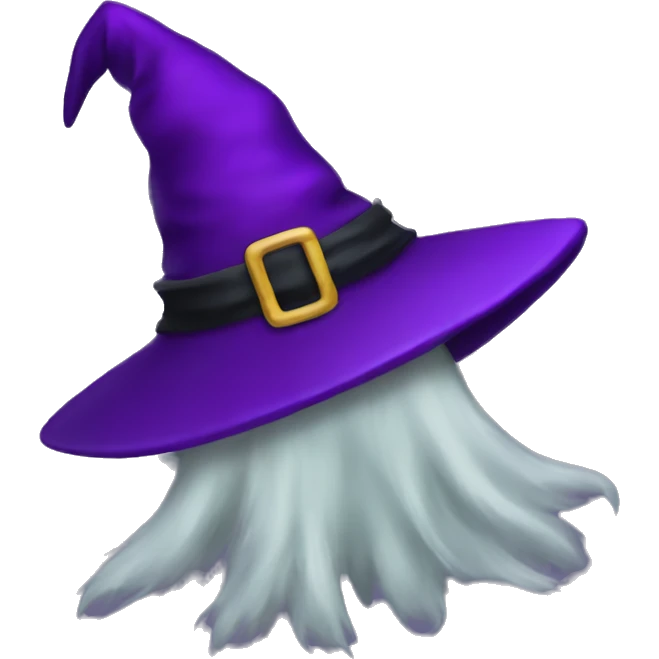 Witch hat  emoji