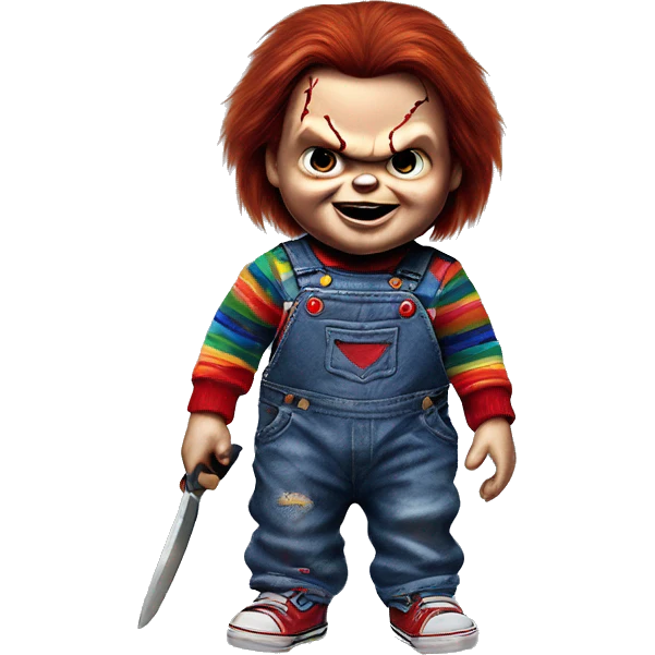 Chucky from childs play emoji