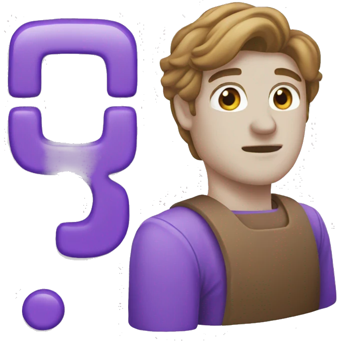 purple text emoji  emoji