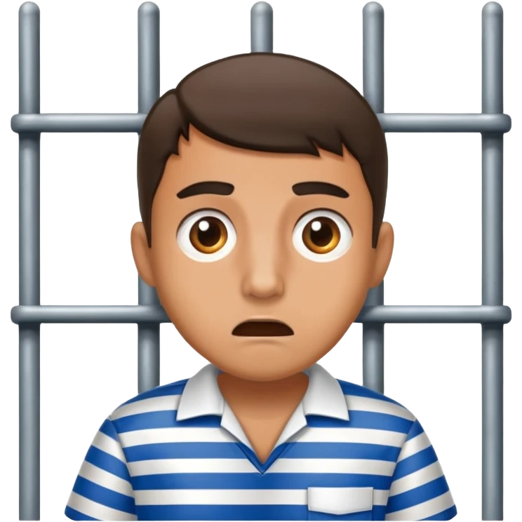 surprised prisoner emoji