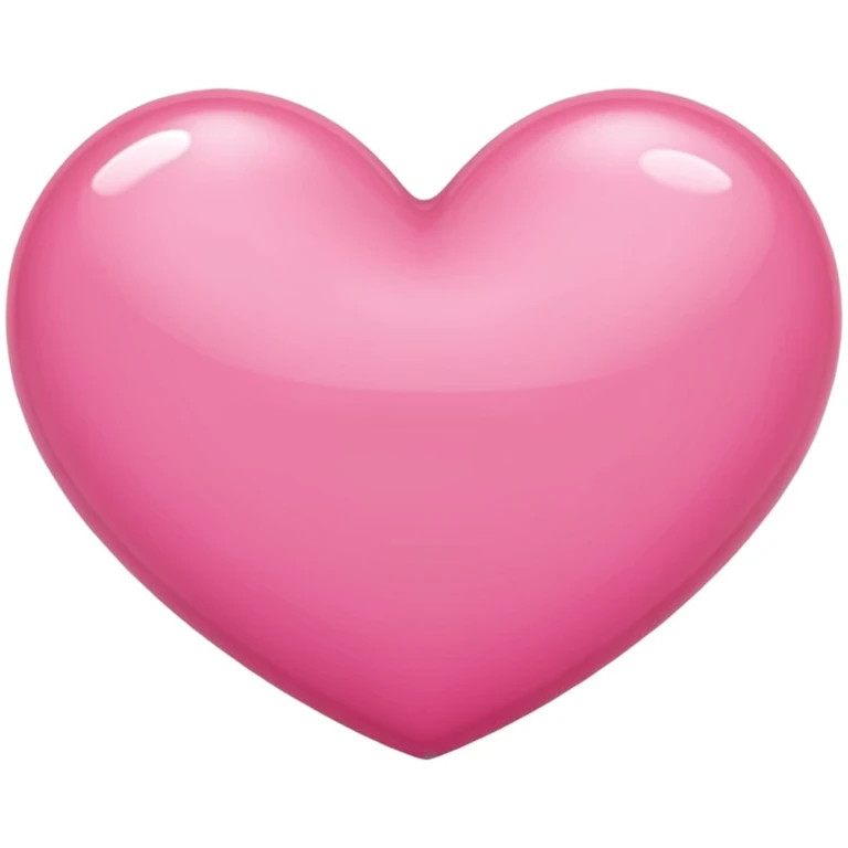 Heart pink emoji