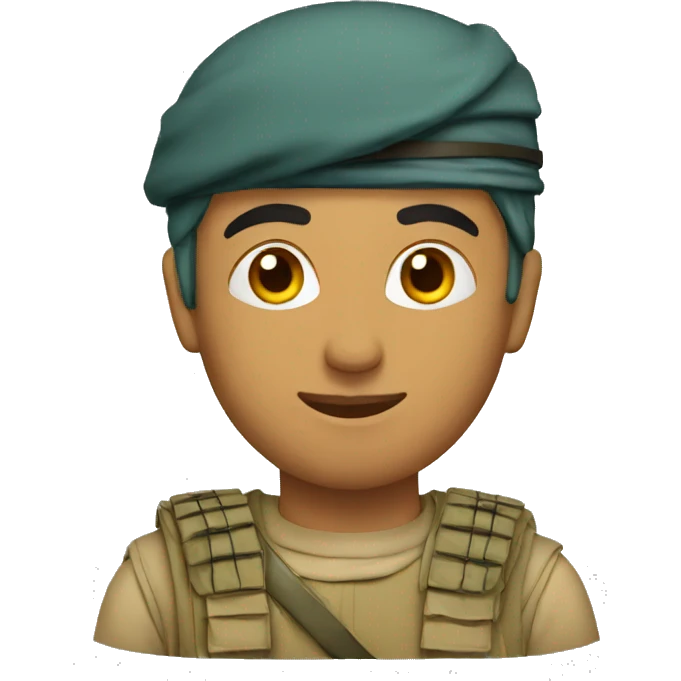 Arabian soldier emoji