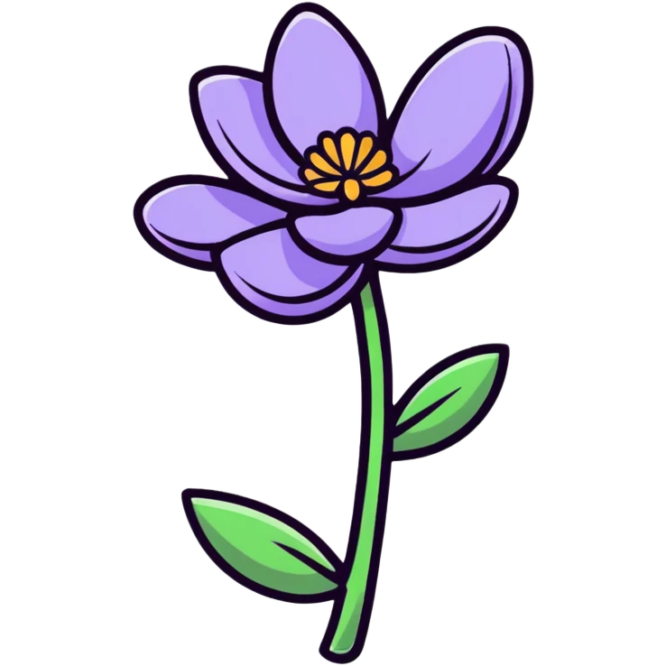 lavender flower emoji