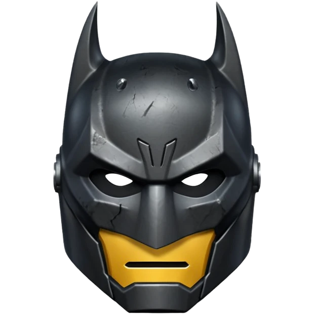 Dark Knight helmet emoji