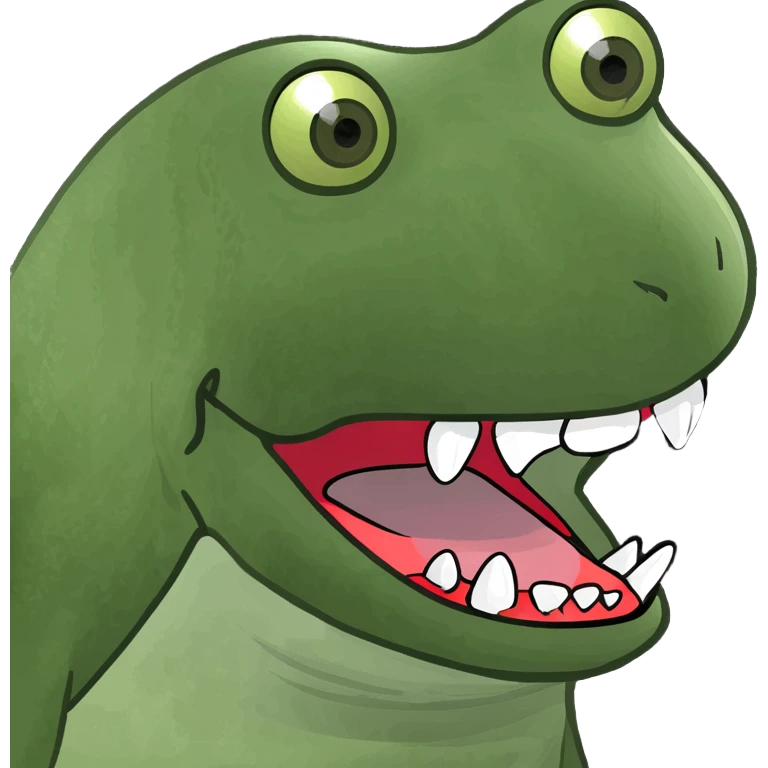 Emoji with teeth with the tongue sticking out emoji