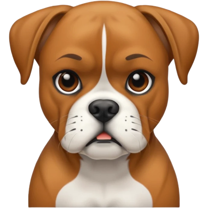 Boxer dog emoji