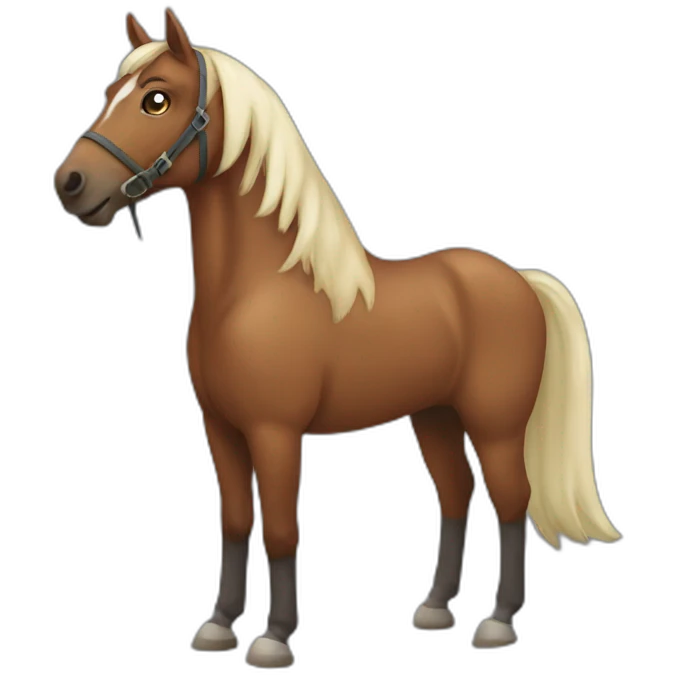 horse costume emoji