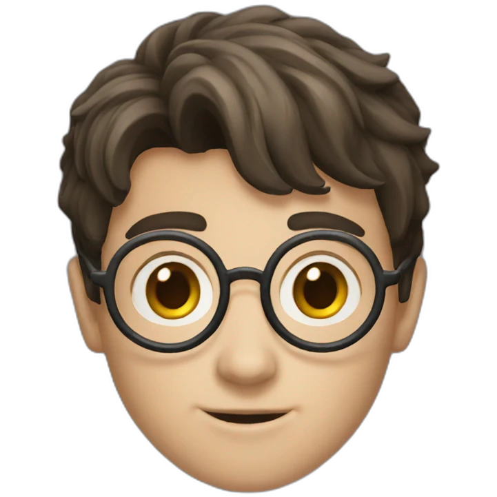 harry potter as ios emoji emoji