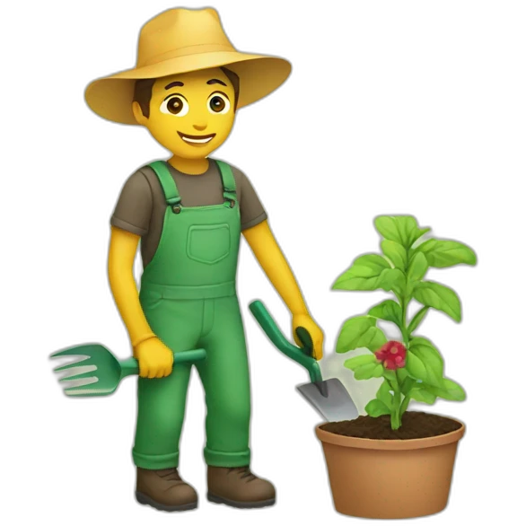 gardening emoji