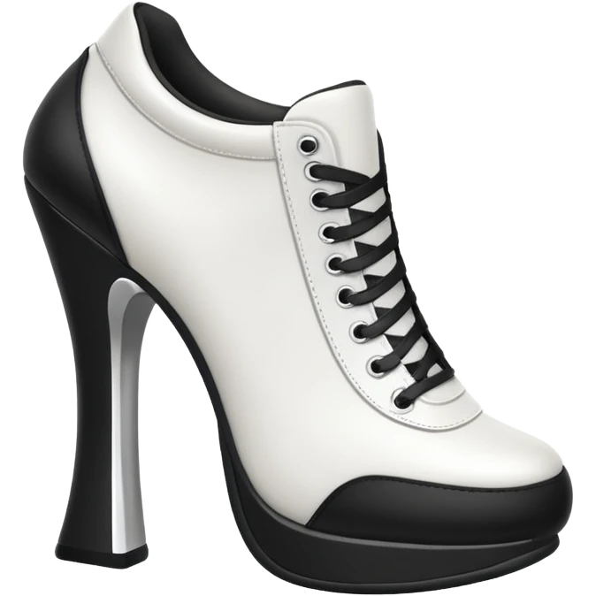 Sneaker with a high heel emoji