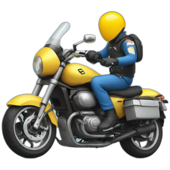 motorrad unfall emoji