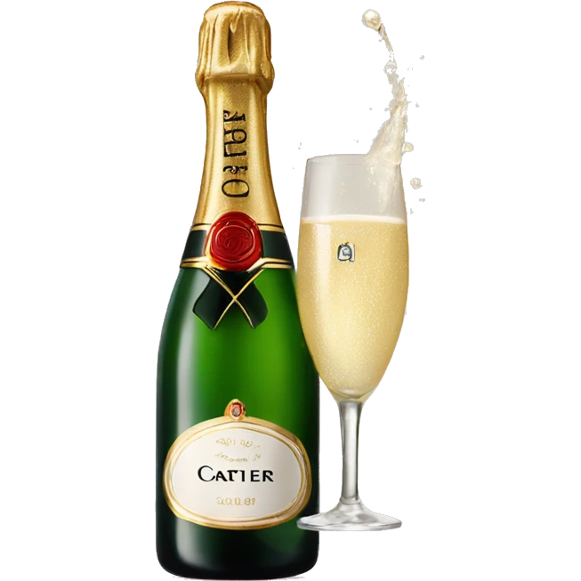 Cartier champagne  emoji