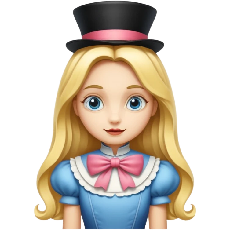 Alice in wonderland emoji
