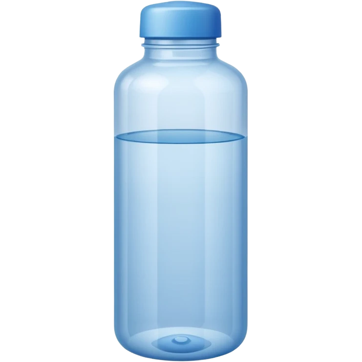 plastic water bottle emoji