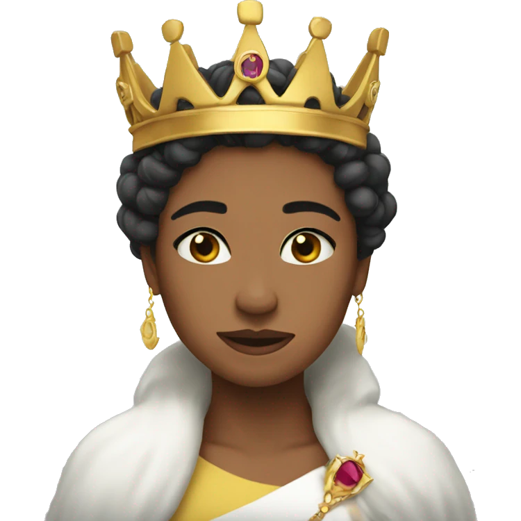 Queen never cry emoji