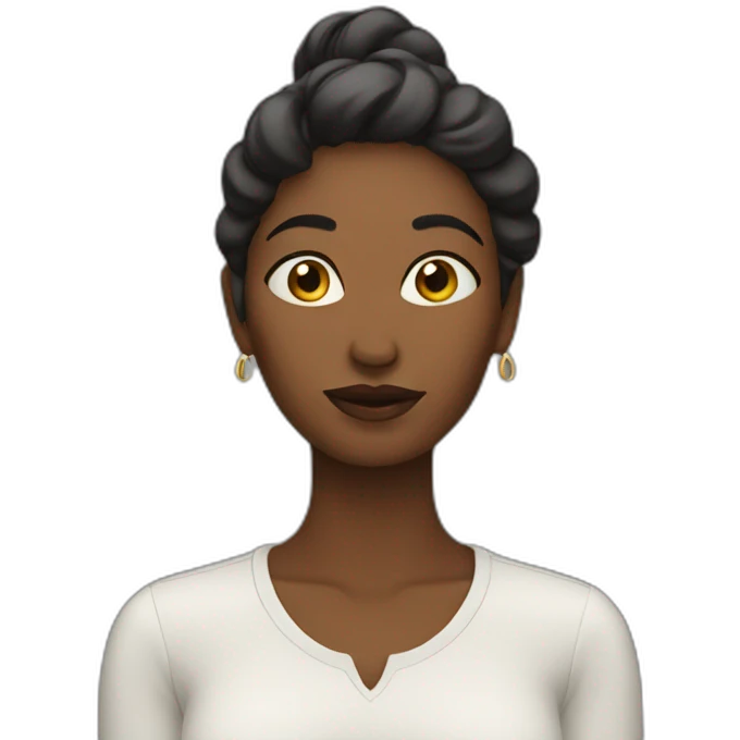 women thinking emoji