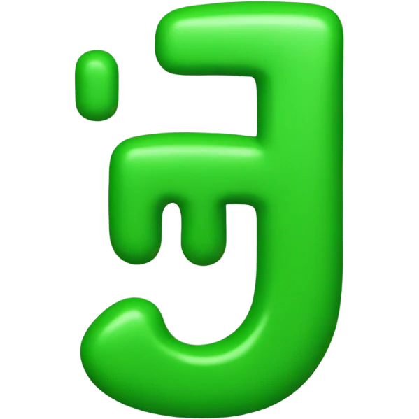 The letters MLO in green  emoji