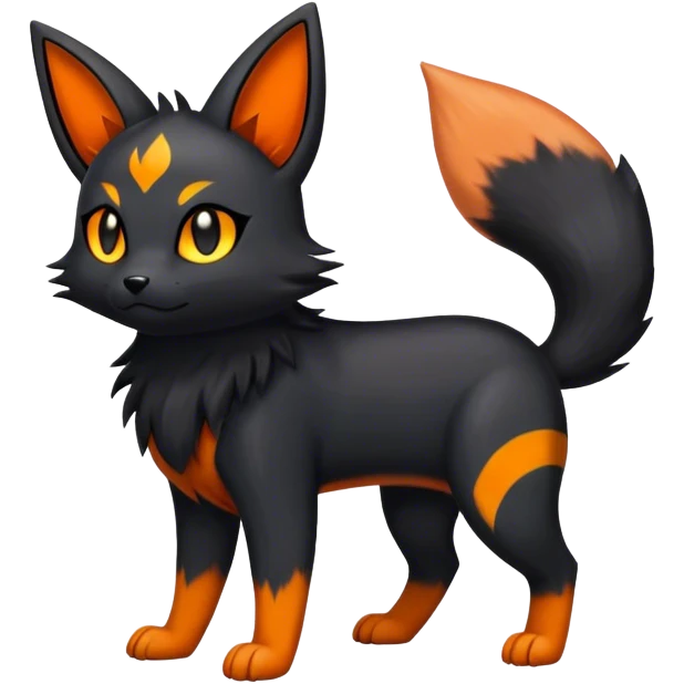 Umbreon-Litten-Torracat-Rocruff-fusion-hybrid full body emoji