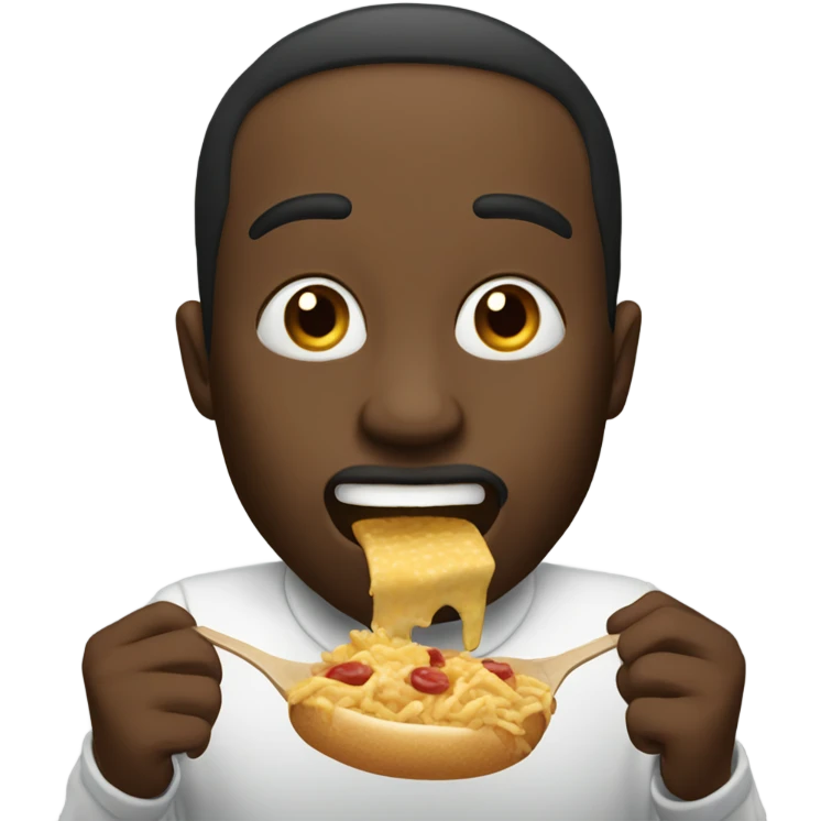 I’m eating bugar emoji