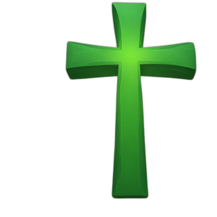 cross green emoji