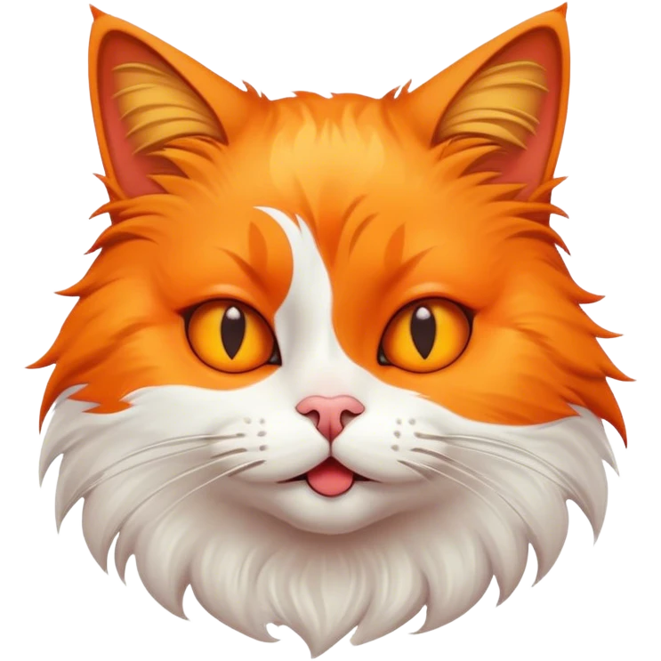 Drunk cat emoji