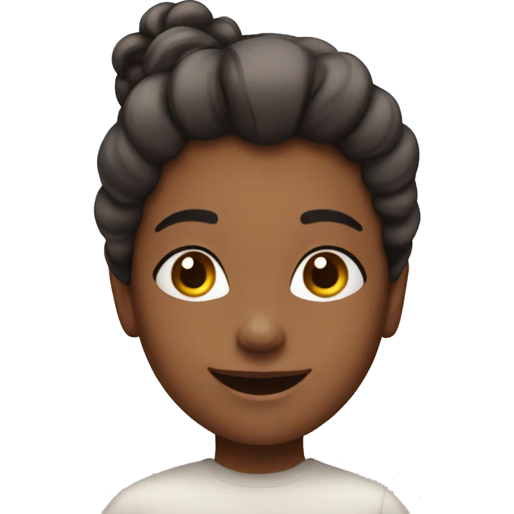 Positive girl for new year emoji