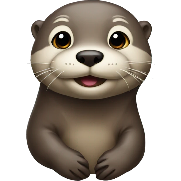 The otter emoji emoji