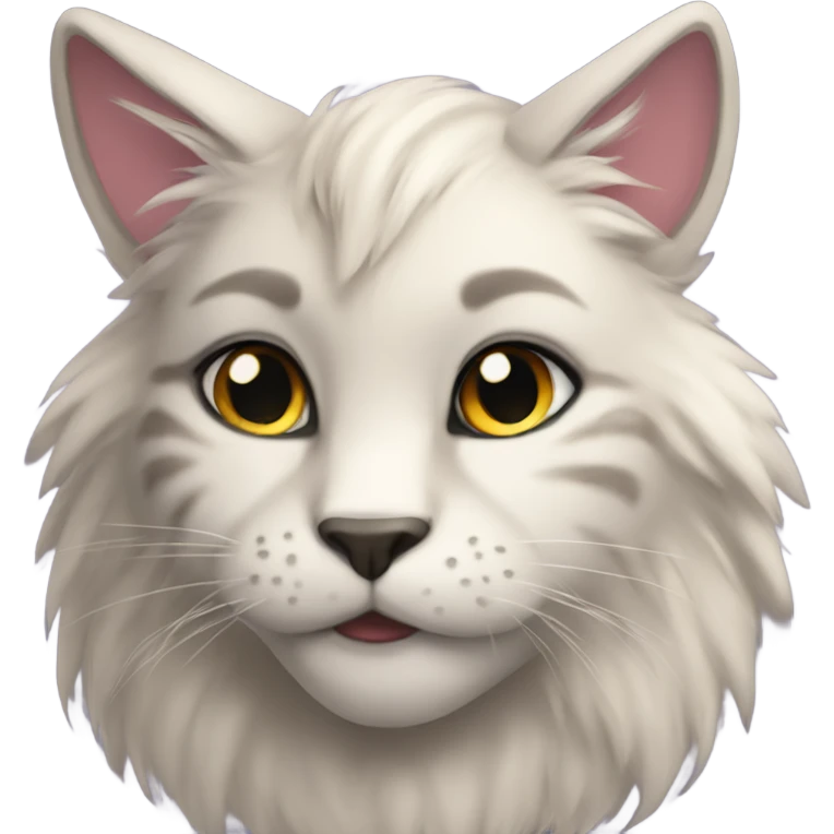 Furry anthro feline  emoji