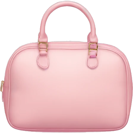 pastel pink bag emoji